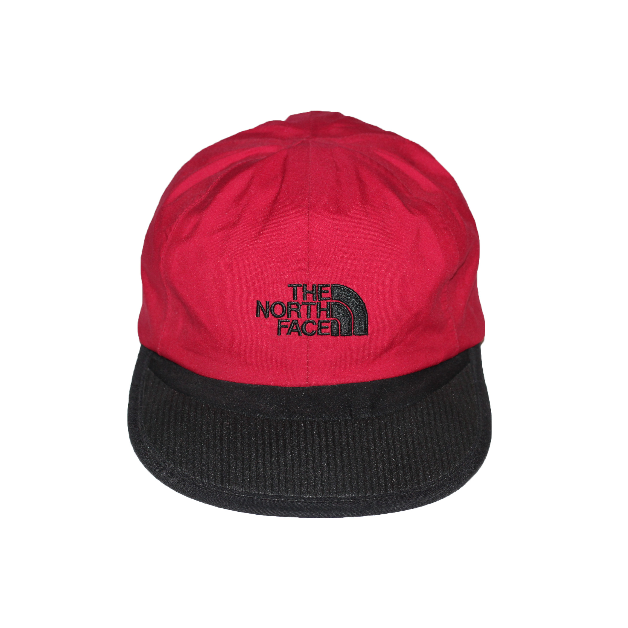 Vintage North Face Goretex Red Softbill 6 Panel Cap — Roots